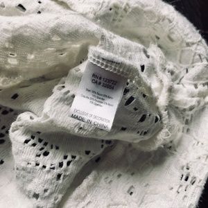 Anthropologie Tops - ANTHROPOLOGIE One September Crochet Lace Top LARGE Anthropologie Tops - ANTHROPOLOGIE One September Crochet Lace Top LARGE